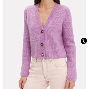 Intermix Priscilla Cropped Cardigan S